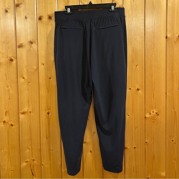 Athleta Women's Brooklyn Mid Rise Ankle Pants Navy Blue Size 12 - Picture 5 of 10